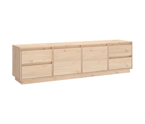 vidaXL Mueble de TV de madera maciza de pino 176x37x47,5 cm