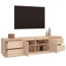 vidaXL Mueble de TV de madera maciza de pino 176x37x47,5 cm