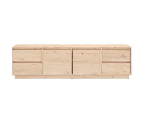 vidaXL Mueble de TV de madera maciza de pino 176x37x47,5 cm