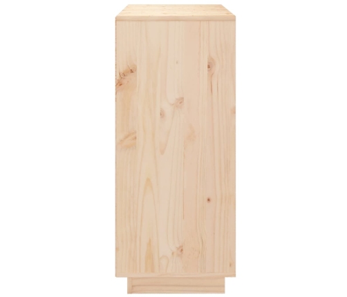 Aparador de madera maciza de pino 70x34x80 cm