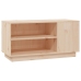 Mueble de TV de madera maciza de pino 80x35x40,5 cm