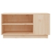 Mueble de TV de madera maciza de pino 80x35x40,5 cm