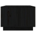 Mesa de centro de madera maciza de pino negro 80x50x35 cm