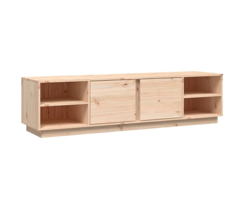 Mueble de TV de madera maciza de pino 156x40x40 cm