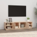 Mueble de TV de madera maciza de pino 156x40x40 cm