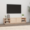 Mueble de TV de madera maciza de pino 156x40x40 cm