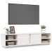 vidaXL Mueble de TV madera maciza de pino blanco 156x40x40 cm