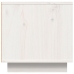 vidaXL Mueble de TV madera maciza de pino blanco 140x40x40 cm