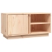 Mueble de TV de madera maciza de pino 80x35x40,5 cm