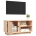 Mueble de TV de madera maciza de pino 80x35x40,5 cm