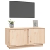 vidaXL Mueble de TV de madera maciza de pino 80x35x40,5 cm