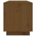 Mueble de TV madera maciza de pino marrón miel 80x35x40,5 cm