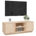 Mueble de TV de madera maciza de pino 110x35x40,5 cm