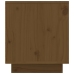 Mueble de TV madera maciza de pino marrón miel 110x35x40,5 cm