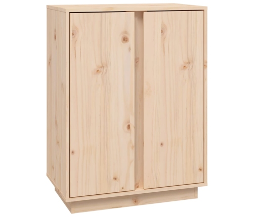 Aparador de madera maciza de pino 60x35x80 cm