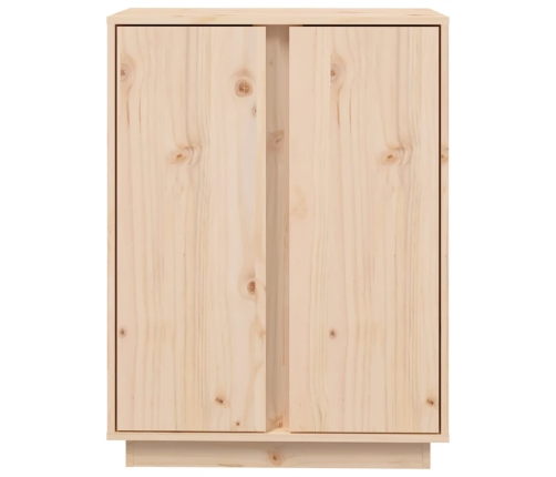 Aparador de madera maciza de pino 60x35x80 cm