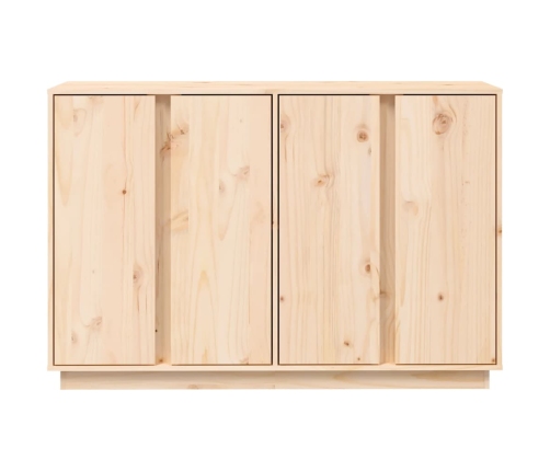 Aparador de madera maciza de pino 120x35x80 cm