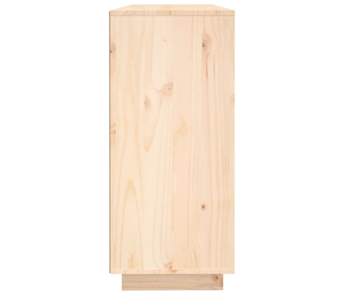 Aparador de madera maciza de pino 120x35x80 cm