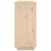 Aparador de madera maciza de pino 120x35x80 cm