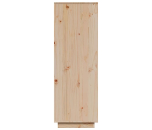 Aparador alto de madera maciza de pino 60x40x116,5 cm