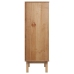 Aparador de madera maciza de pino 85x43x125 cm