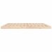 Estructura de cama sin colchón madera maciza de pino 200x200 cm