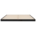Estructura de cama de madera maciza de pino negro 160x200 cm