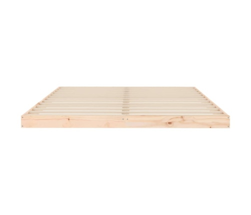 Estructura de cama madera maciza de pino 150x200 cm