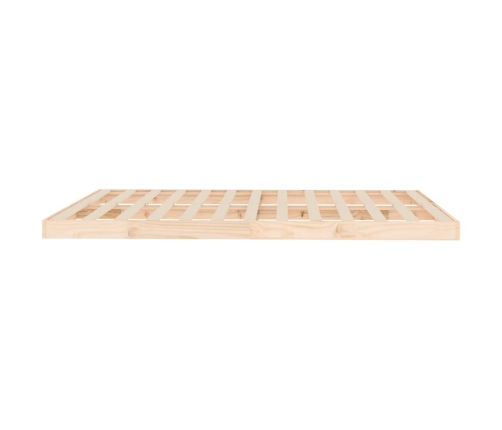 Estructura de cama madera maciza de pino 150x200 cm