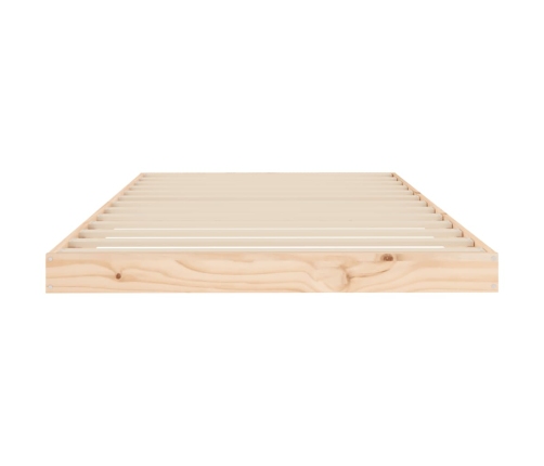 Estructura de cama madera maciza de pino 100x200 cm