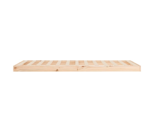 vidaXL Estructura de cama madera maciza de pino 90x200 cm