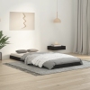 Estructura de cama madera maciza de pino negro 90x200 cm