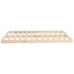 Estructura de cama sin colchón madera maciza de pino 140x190 cm