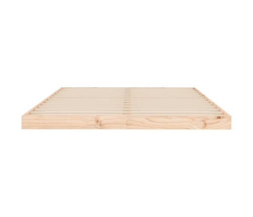 Estructura de cama madera maciza de pino 135x190 cm