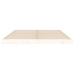 Estructura de cama sin colchón madera de pino blanco 135x190 cm