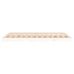 Estructura de cama sin colchón madera de pino blanco 135x190 cm