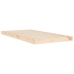 Estructura de cama madera maciza de pino 90x190 cm