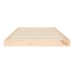 Estructura de cama madera maciza de pino 90x190 cm