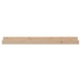 vidaXL Estantes de pared 2 uds madera maciza de pino 110x12x9 cm