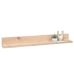 Estantes de pared 2 uds madera maciza de pino 80x11x9 cm