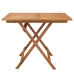 Juego de comedor de jardín 5 piezas madera maciza de acacia