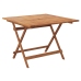 Juego de comedor de jardín 5 piezas madera maciza de acacia