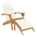 Juego de muebles de jardín Adirondack 3 piezas madera acacia