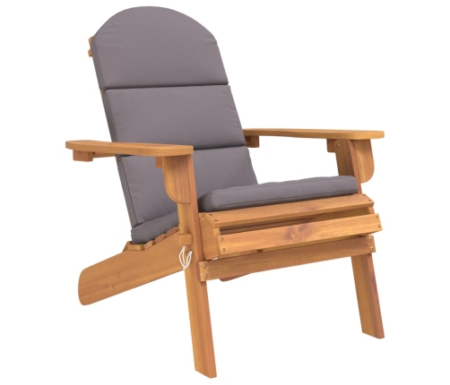 Juego de muebles de jardín Adirondack 4 piezas madera acacia