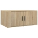 vidaXL Mesa de centro madera contrachapada roble Sonoma 80x50x36 cm