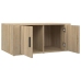 vidaXL Mesa de centro madera contrachapada roble Sonoma 80x50x36 cm