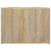 vidaXL Mesa de centro madera contrachapada roble Sonoma 80x50x36 cm