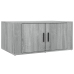 Mesa de centro madera contrachapada gris Sonoma 80x50x36 cm