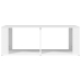 vidaXL Mesa de centro madera contrachapada blanco 100x50x36 cm