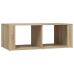 vidaXL Mesa de centro madera contrachapada roble Sonoma 100x50x36 cm